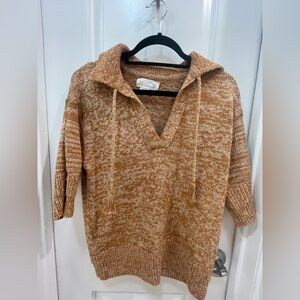 Anthropologie Tan Sweater